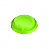 Couvercle plastique PS dôme vert avec bec Par 100 unités L: 9 cm x H: 2 cm x P: 3,15 g