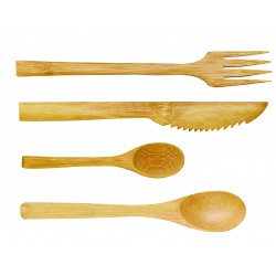 Couteau bambou Par 50 unités H: 16 cm x P: 5,9 g