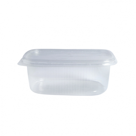 Boite Plastique Pp Rectangulaire Transparente Par 1000 unités L: 11 cm l: 8 cm H: 5 cm