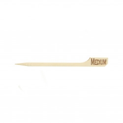 Pic Steak Bambou "Teppo Gushi" Medium (À Point) Par 100 unités H: 9 cm