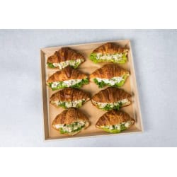 Plateau Repas Bois Carré "Noa" Par 10 unités L: 37,5 cm l: 37,5 cm H: 7,4 cm