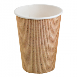 Gobelet Carton Pla "Nature Cup" Par 6 unités L: 8,9 cm l: 6 cm H: 11,2 cm