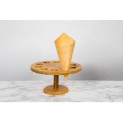 Mini cone en bois 12 cm