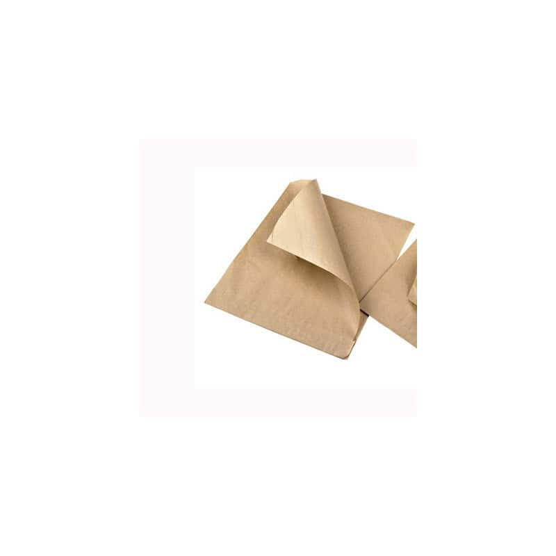 Sac en papier kraft ouvert sur deux côtés pour cookie 11cm