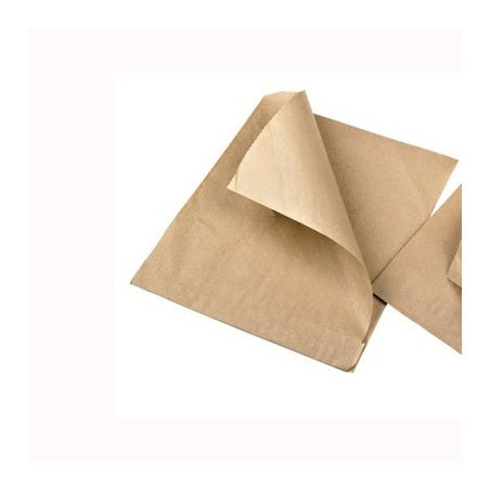 Sac en papier kraft ouvert sur deux côtés pour cookie 11cm