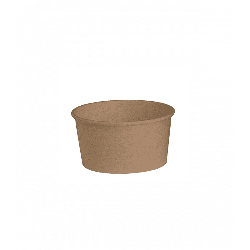 Pot "Deli" rond en carton 480ml x 25 unités