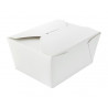 Boîte repas carton blanc x 100 unités