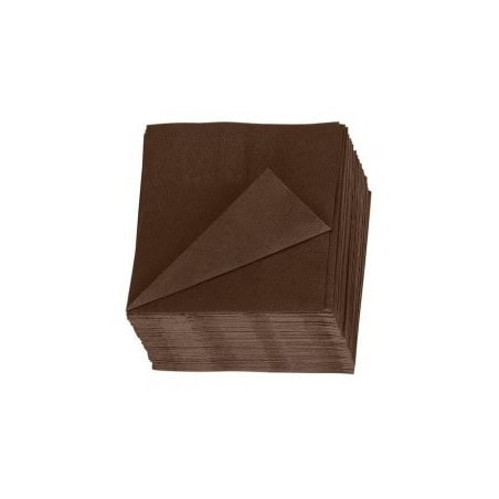 Serviette ouate marron foncé 3 plis x 1000 unités