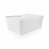 Boîte repas carton blanc 2 300 ml 21,5 x 16 x 9 cm x 40 unités