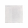 Serviette micropoint blanche 2 plis 25 x 25 cm x 50 unités