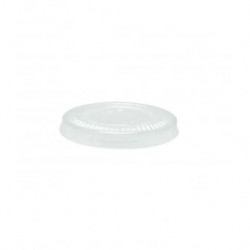 Couvercle PLA rond Diam: 12 cm 12 cm x 600 unités