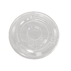 Couvercle plastique transparent sans trou