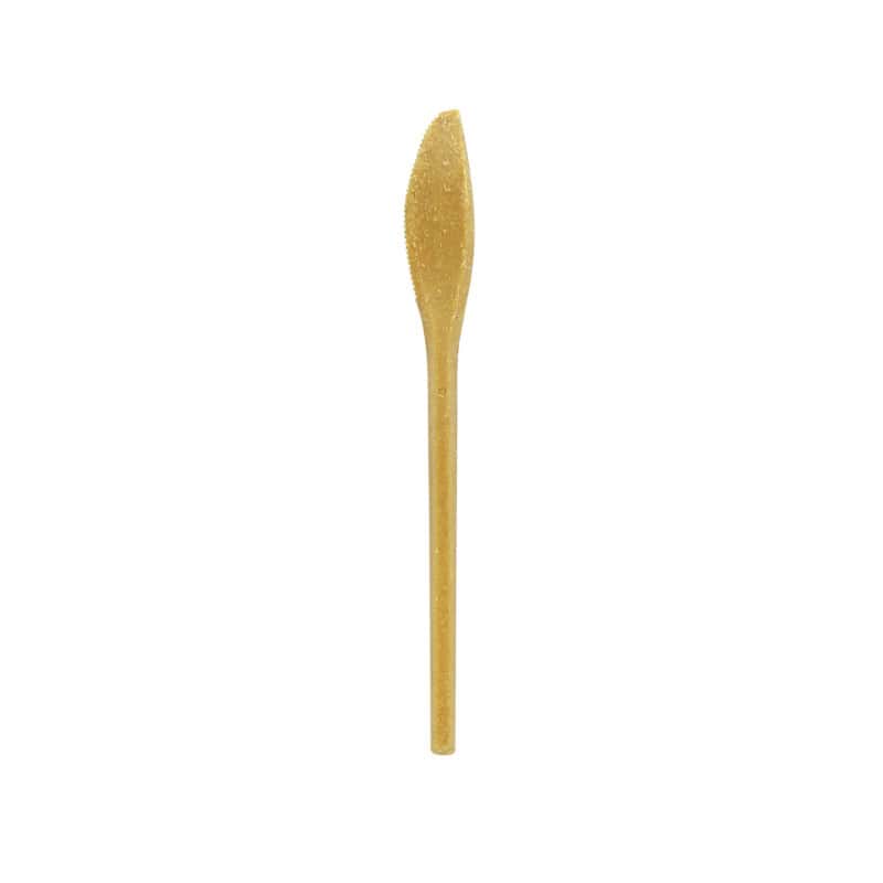 Couteau reutilisable bois composite 180 mm - x50pcs