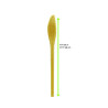 Couteau reutilisable bois composite 180 mm - x50pcs