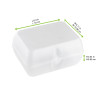 Boite burger reutilisable 160x130x90 mm x24 pcs