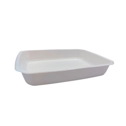 Barquette scellable pulpe laminÃ©e PLA "gastronorme" 1/2 - 32,5 cm x 26,5 cm x 5,2 cm