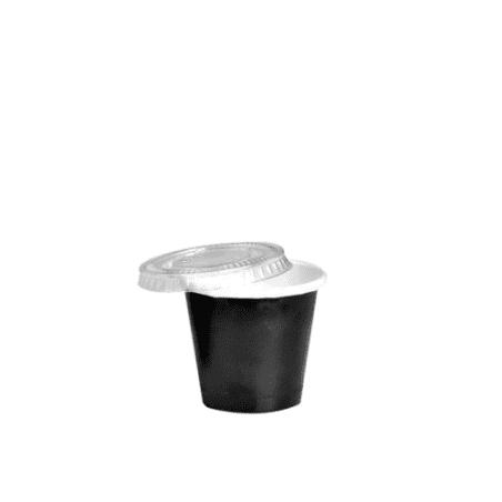 Pot en carton noir 45 ml