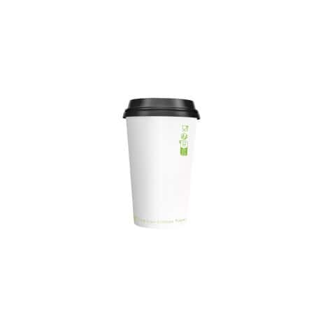 Gobelet en fibres de bambou sans plastique  - 6,2 cm x 4,6 cm x 6,2 cm - 50 unités
