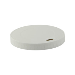 Couvercle Carton Blanc Chaud Et Froid  - 8 cm x 1 cm - 50 unités