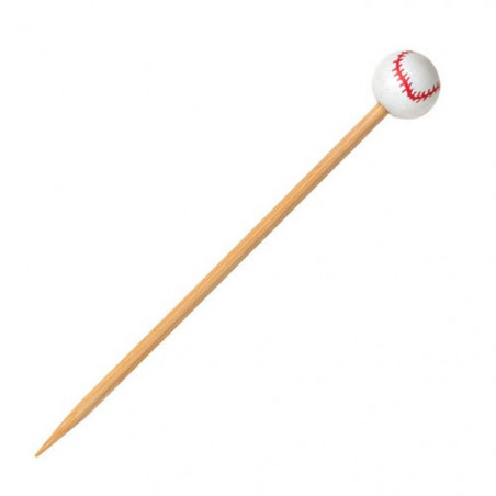 Piques Bambou balle de Baseball 12 cm