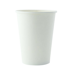 Gobelet Carton Blanc "Aircup"  - 230 ml - 8 cm x 5.6 cm x 9.1 cm - 50 unités