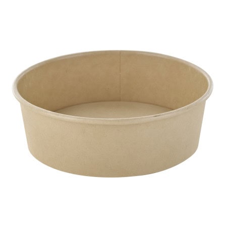 Saladier "Buckaty" multi-usage en fibre de bambou   - 480 ml - 15 cm x 12,8 cm x 4,7 cm.