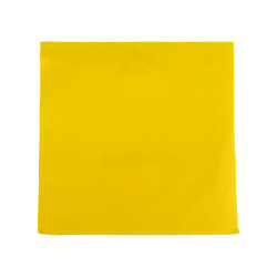 Serviette micro point jaune 2 plis   - 38 cm x 38 cm - 40 unités