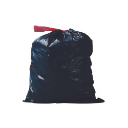 Sac poubelle noir  - 130000ml - 42 cm x 20 cm x 110 cm - 100 unités
