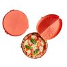 Boîte à pizza ronde réutilisable Ø340mm H28 mm, 2pcs