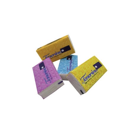 Pochette 10 mouchoirs en papier  55x25, H110 mm, 24pcs