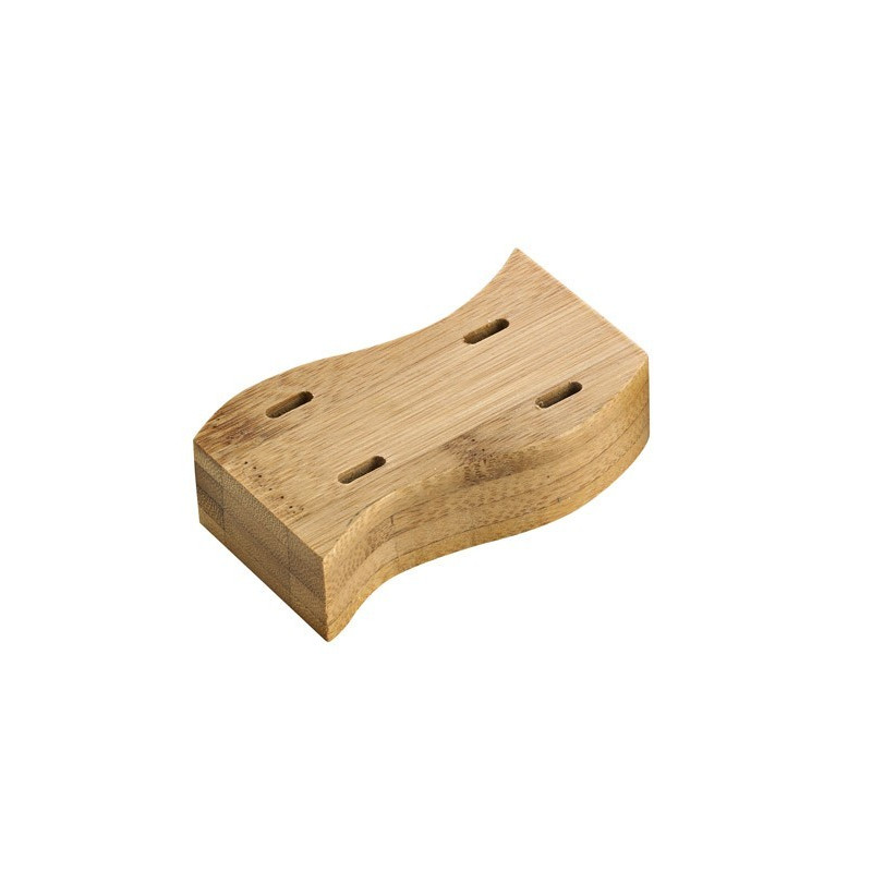Mini support bambou pour 4 pics "Teppo Gushi" 8 x 4 x 2 cm - 10 unités
