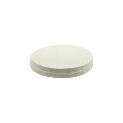Couvercle blanc en carton sans plastique Ø1140mm  , 25pcs
