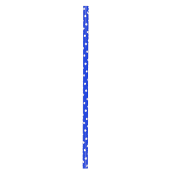 Chalumeau papier à pois bleu   H197mm