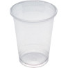 Shaker plastique PS transparent   H155mm 600ml