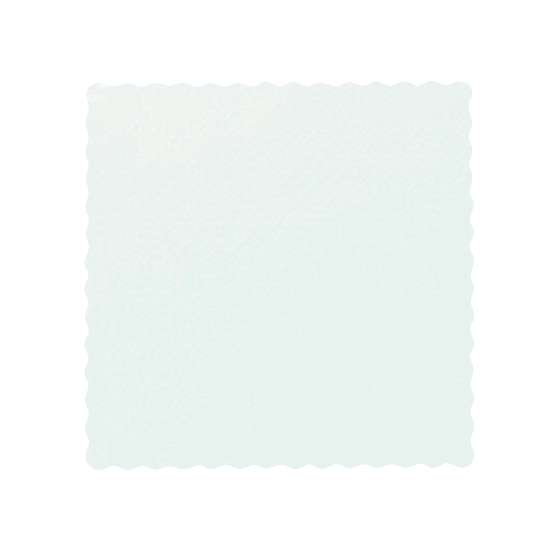 Serviette ouate blanche 1 pli  170x170mm