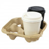 Porte gobelets 4 boissons