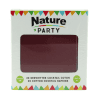 Serviette coton rouge pour cocktail 200x195mm