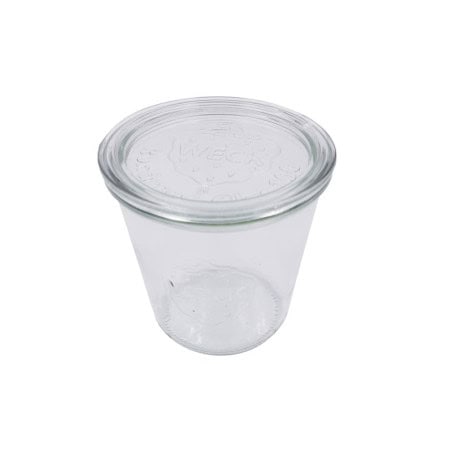 Bocal weck avec couvercle en verre 850ml 110x150mm - x6pcs Bocal weck avec couvercle en verre 850ml 110x150mm - x6pcs