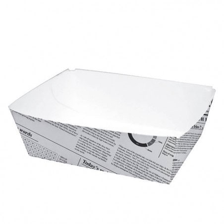 Barquette frites en carton imprimé 440 grammes Barquette frites en carton imprimé 440 grammes
