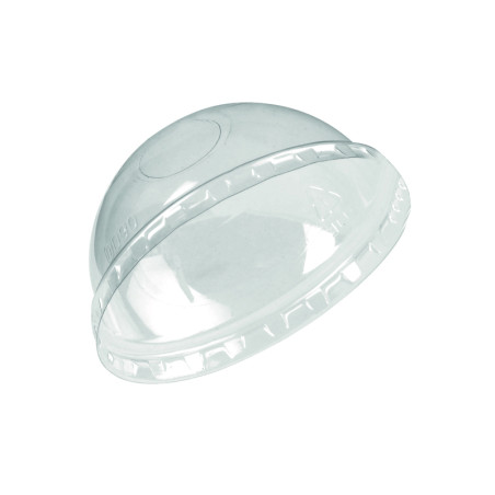 Couvercle PET transparent dôme H45mm - 100 Pcs Couvercle PET transparent dôme H45mm - 100 Pcs