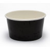 Pot en carton noir 180 ml