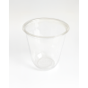 Pot à dessert en plastique PET transparent de contenance 450 ml Diam: 9,5 cm 9,5 x 5 x 10,2 cm x 50 unités