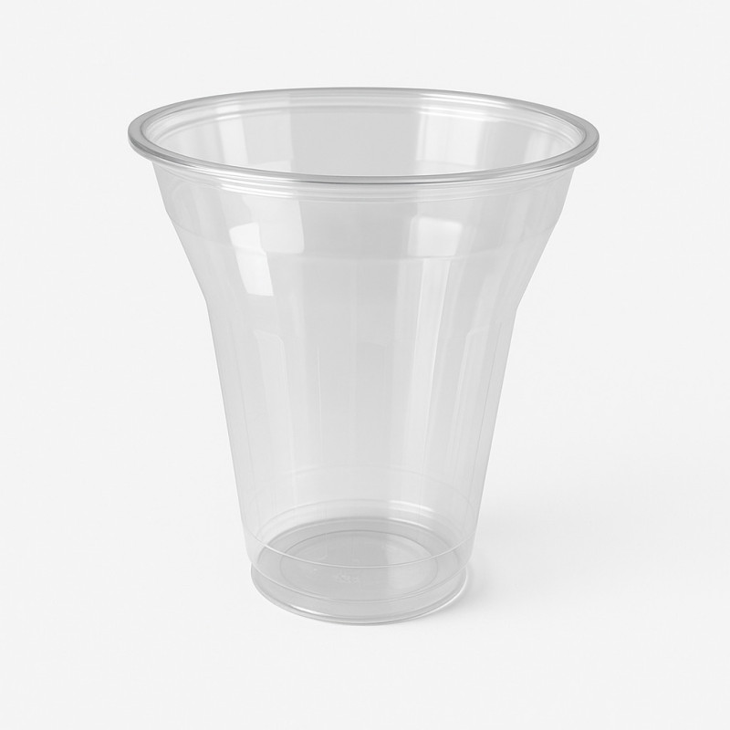 Gobelet plastique PET transparent H102mm 270ml