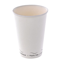 Gobelet eden sans plastique  - 200 ml - 7 cm x 4,5 cm x 9,1 cm.