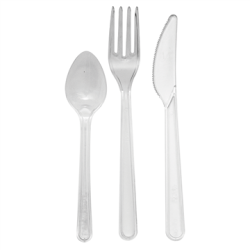 Kit couvert plastique PS...