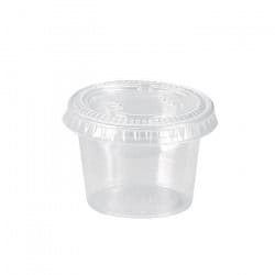 Belle Vous Mini Verrines Plastique (Lot de 50)-L5 x H8,2 cm