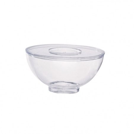 Mise en bouche bol plastique transparent sauce Mise en bouche bol plastique transparent sauce