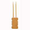 Double pique bambou 10 cm