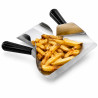 Pelle à frites 2 manches 206x227mm H55mm - 1U