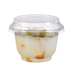 Coupe dessert plastique PET transparent  180ml Ø95mm - 50 unités